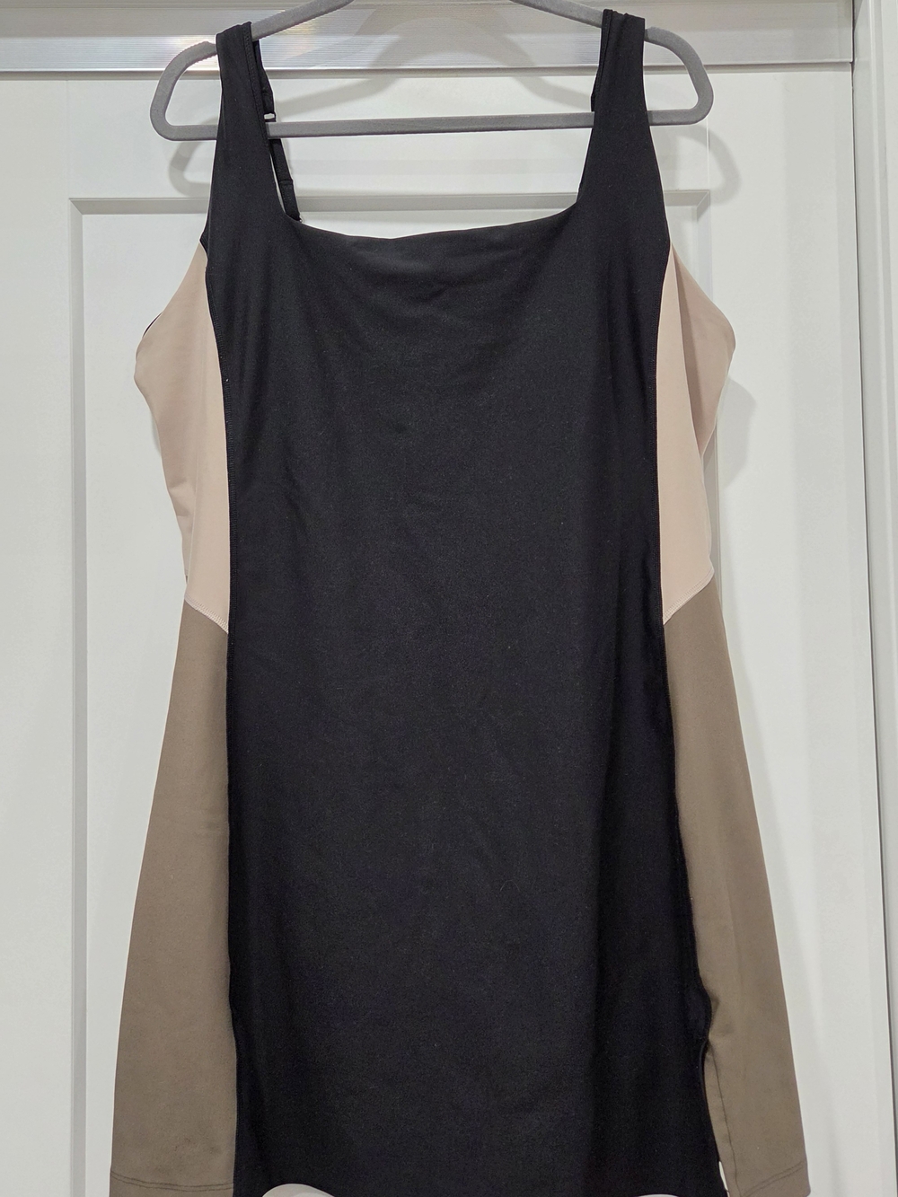 Abercrombie Black Colorblock Activewear Dress